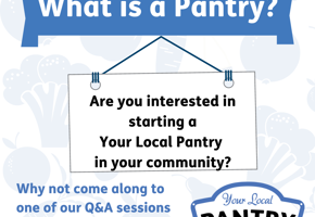 What is a pantry Q and A session flyer 